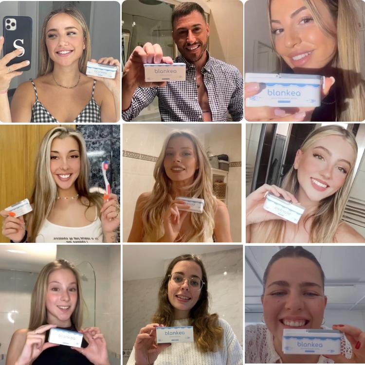 Blanqueador dental Blankea